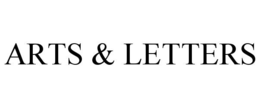 Mark drawing for ARTS & LETTERS