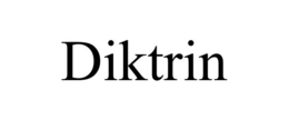 Mark drawing for DIKTRIN