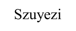 Mark drawing for SZUYEZI
