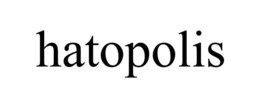 Mark drawing for HATOPOLIS
