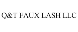 Mark drawing for Q&T FAUX LASH LLC