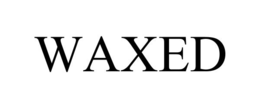 Mark drawing for WAXED