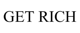 Mark drawing for GET RICH