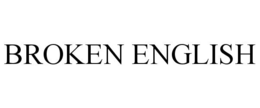 Mark drawing for BROKEN ENGLISH