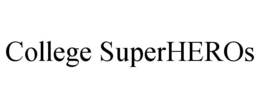 Mark drawing for COLLEGE SUPERHEROS