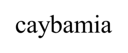 Mark drawing for CAYBAMIA