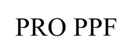 Mark drawing for PRO PPF