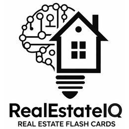Mark drawing for REALESTATEIQ REAL ESTATE FLASH CARDS