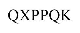 Mark drawing for QXPPQK