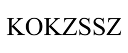 Mark drawing for KOKZSSZ