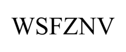 Mark drawing for WSFZNV