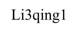Mark drawing for LI3QING1