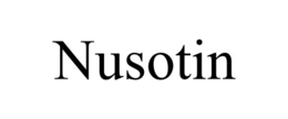 Mark drawing for NUSOTIN