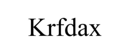Mark drawing for KRFDAX
