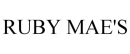 Mark drawing for RUBY MAE'S