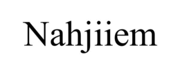Mark drawing for NAHJIIEM
