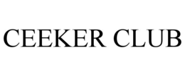 Mark drawing for CEEKER CLUB