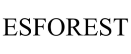 Mark drawing for ESFOREST