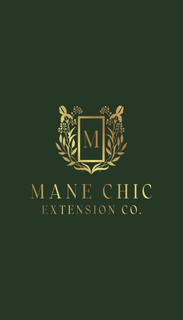 Mark drawing for M MANE CHIC EXTENSION CO.