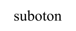 Mark drawing for SUBOTON