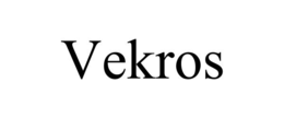 Mark drawing for VEKROS