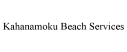 Mark drawing for KAHANAMOKU BEACH SERVICES