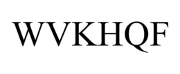 Mark drawing for WVKHQF
