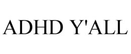Mark drawing for ADHD Y'ALL