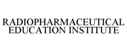Mark drawing for RADIOPHARMACEUTICAL EDUCATION INSTITUTE