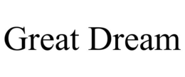 Mark drawing for GREAT DREAM