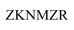Mark drawing for ZKNMZR