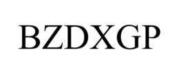Mark drawing for BZDXGP