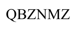 Mark drawing for QBZNMZ