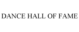 Mark drawing for DANCE HALL OF FAME