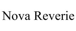Mark drawing for NOVA REVERIE
