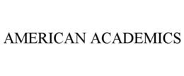 Mark drawing for AMERICAN ACADEMICS