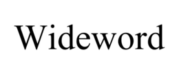 Mark drawing for WIDEWORD