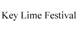 Mark drawing for KEY LIME FESTIVAL
