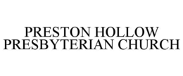Mark drawing for PRESTON HOLLOW PRESBYTERIAN CHURCH