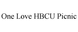 Mark drawing for ONE LOVE HBCU PICNIC