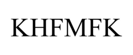 Mark drawing for KHFMFK