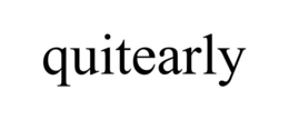 Mark drawing for QUITEARLY