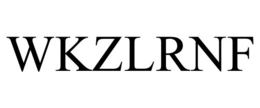 Mark drawing for WKZLRNF