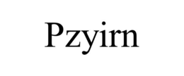 Mark drawing for PZYIRN