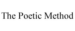 Mark drawing for THE POETIC METHOD