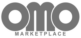 Mark drawing for O,M,O,MARKETPLACE
