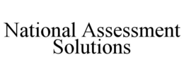 Mark drawing for NATIONAL ASSESSMENT SOLUTIONS