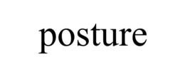 Mark drawing for POSTURE