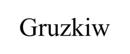 Mark drawing for GRUZKIW