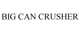 Mark drawing for BIG CAN CRUSHER